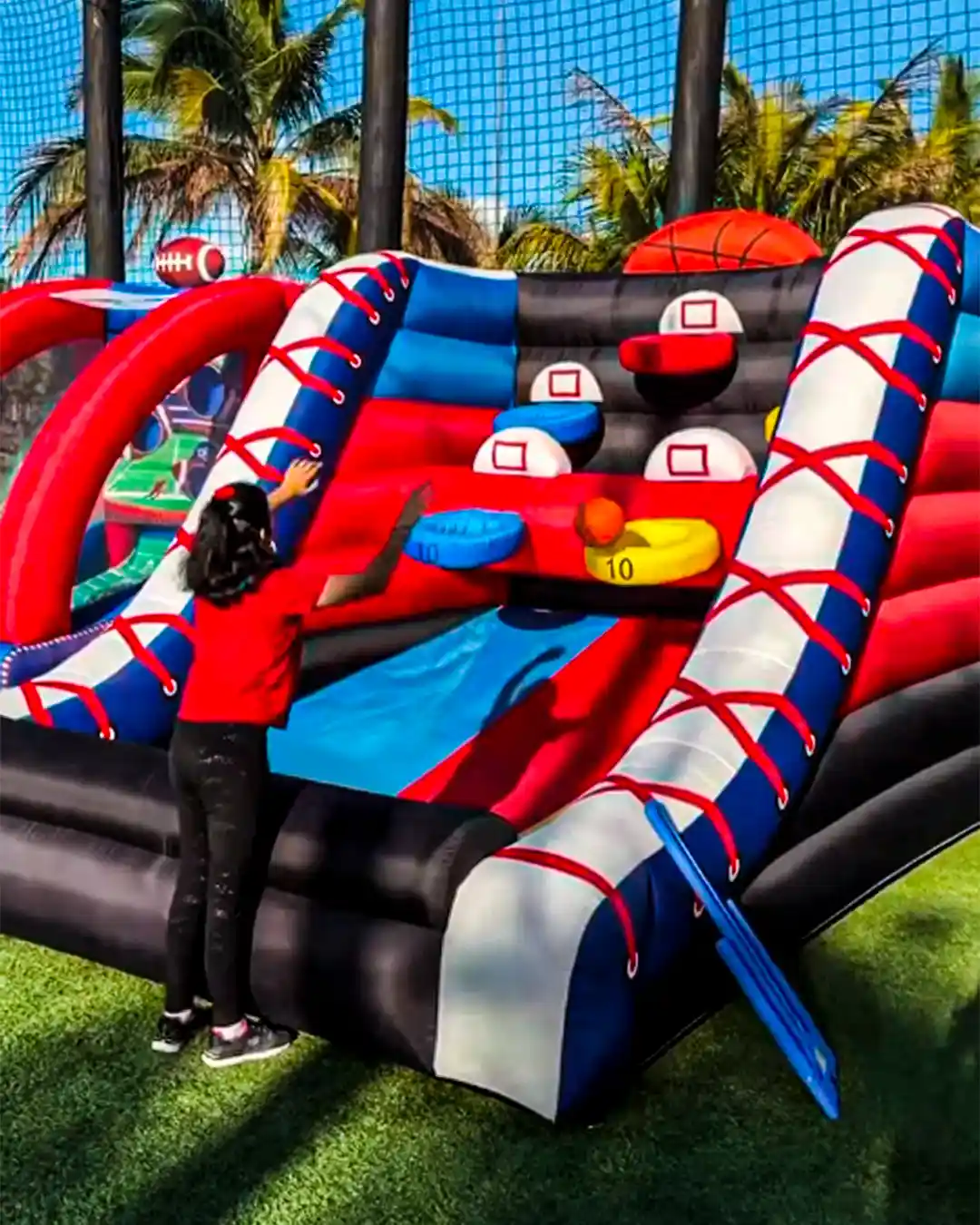 parque inflable para niños en redland farmes market florida