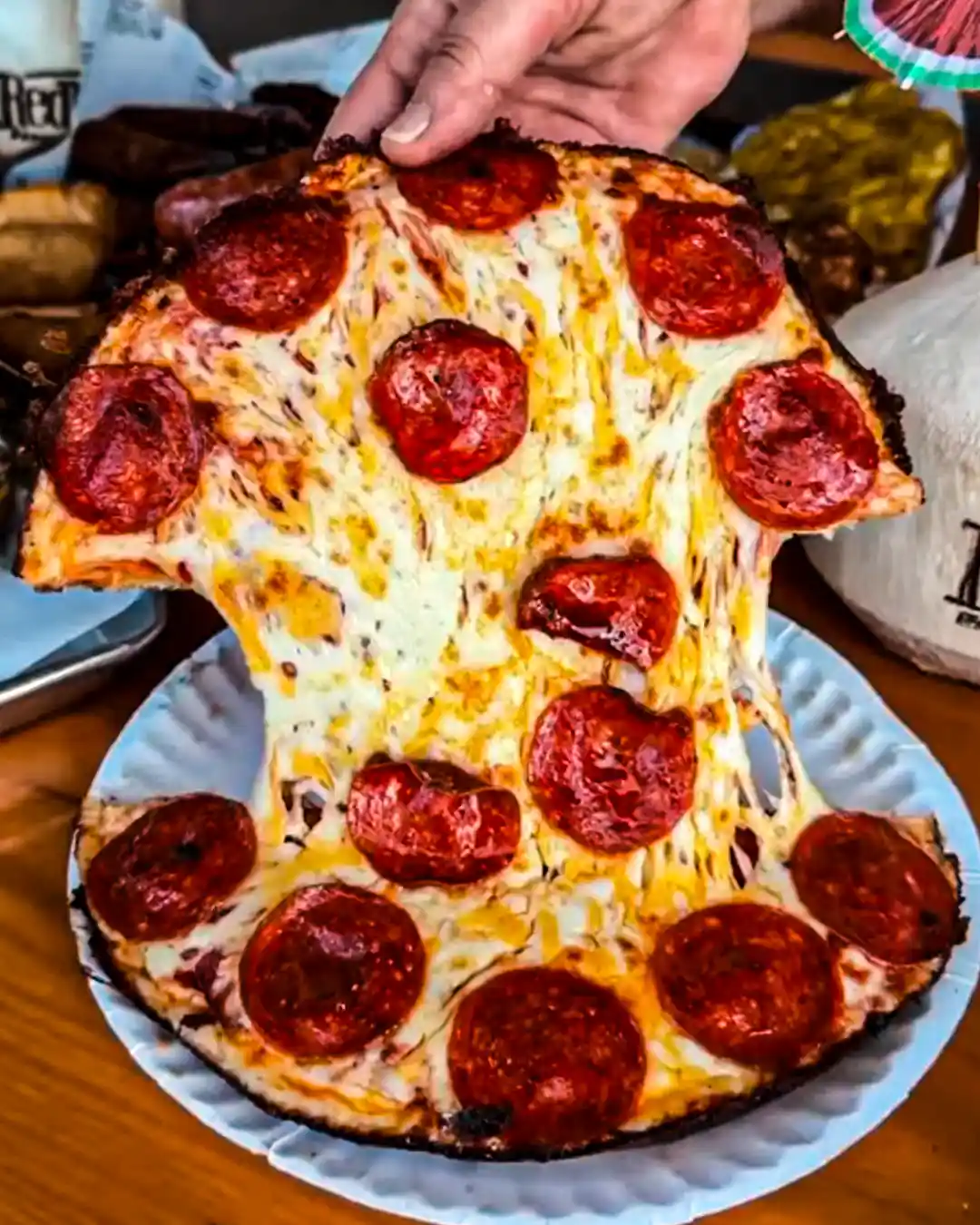 pizza cubana muy rica en redland farmes market florida